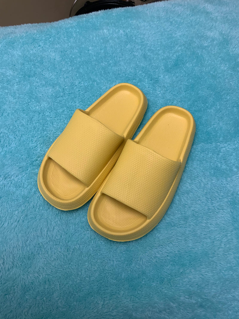 Comfy Yellow Slides