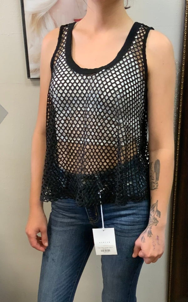 Classic Fishnet Tank Top