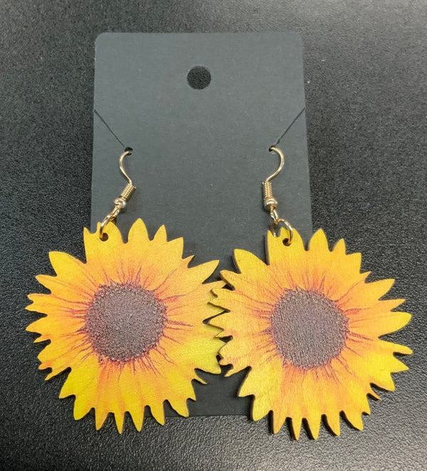 Sunflower Earrings