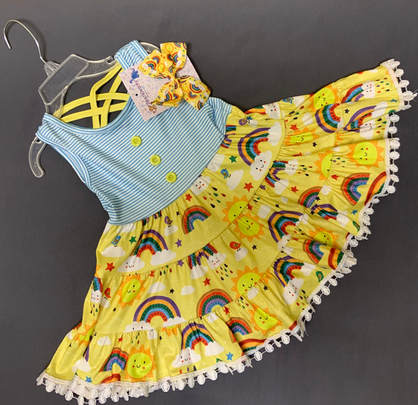 Sunshine & Rainbows Sundress